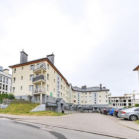 Apartament Z Balkonem I Bezplatnym Parkingiem กดัญสก์ ภายนอก รูปภาพ