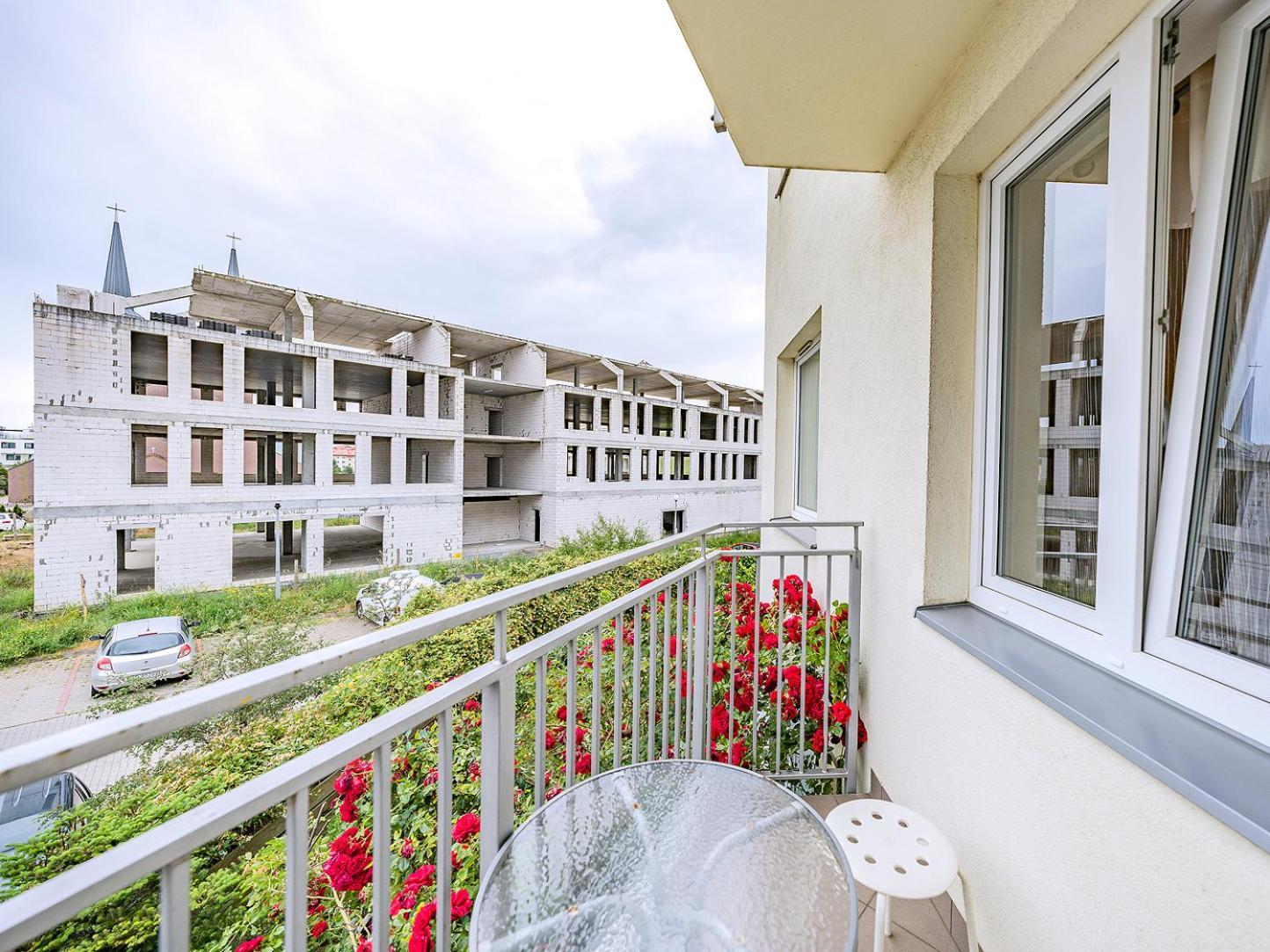 Apartament Z Balkonem I Bezplatnym Parkingiem กดัญสก์ ภายนอก รูปภาพ