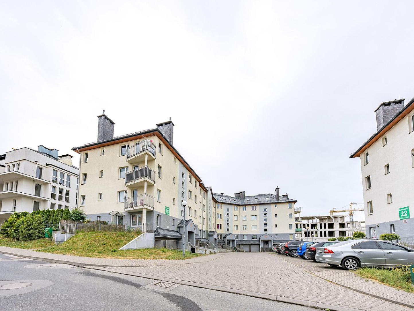 Apartament Z Balkonem I Bezplatnym Parkingiem กดัญสก์ ภายนอก รูปภาพ